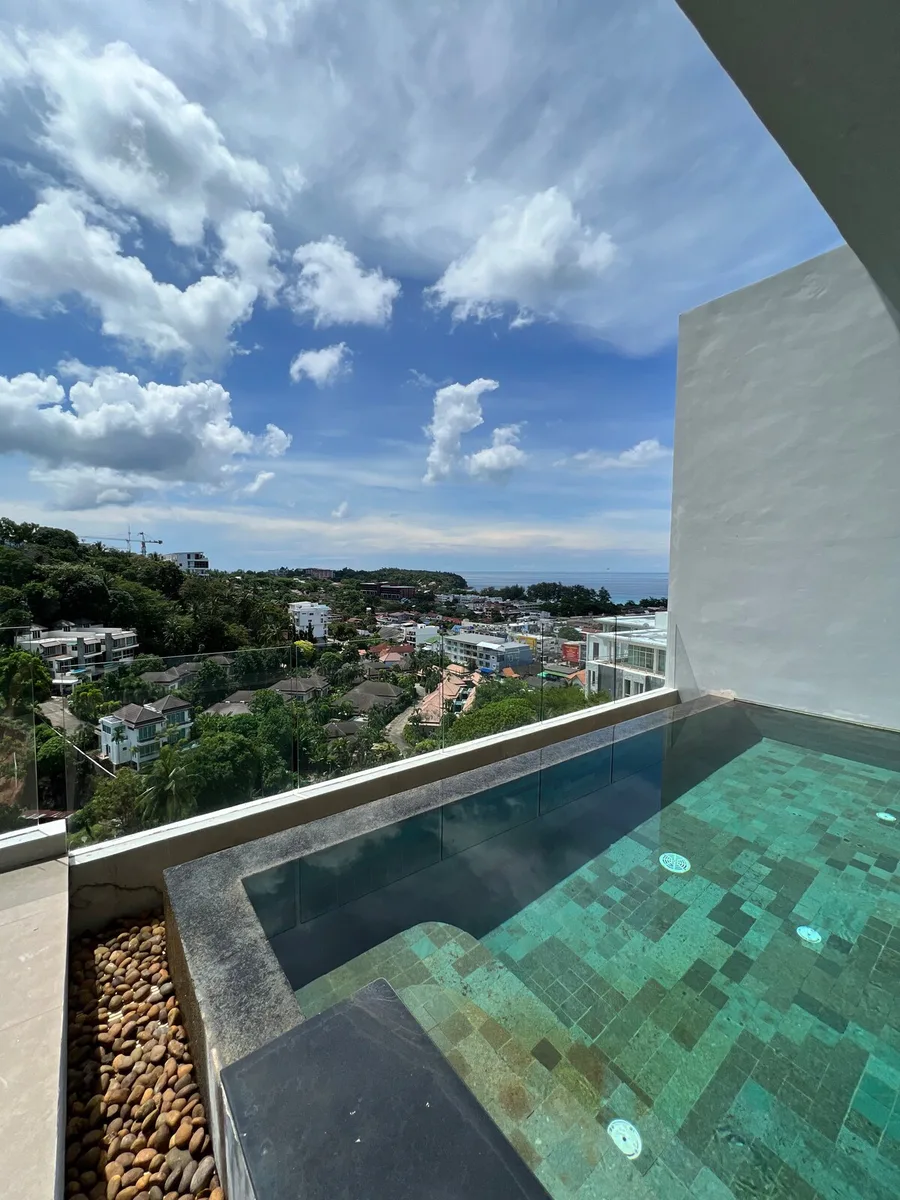 Квартира с 2 спальнями и своим бассейном на террасе, 175 м², The Ark At Karon Hill — фото 1